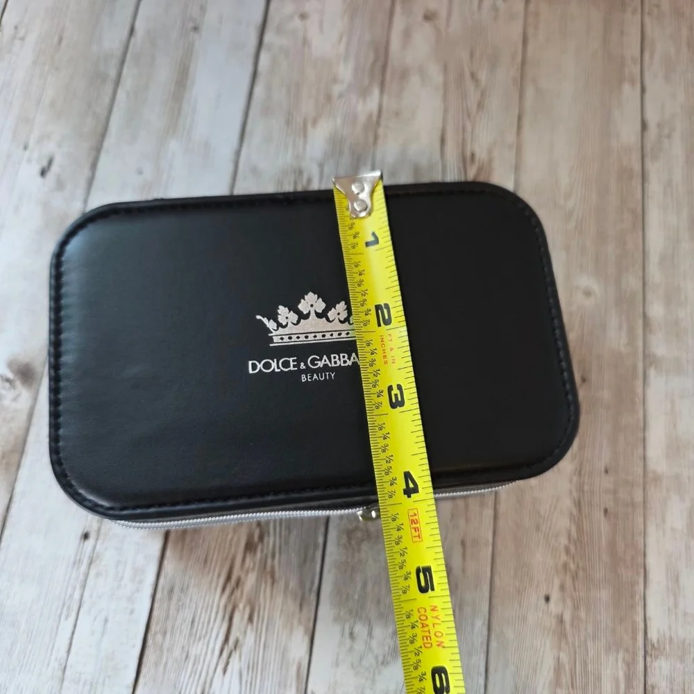 Dolce & Gabbana Black & Gray Jewelry Organizer NWOT